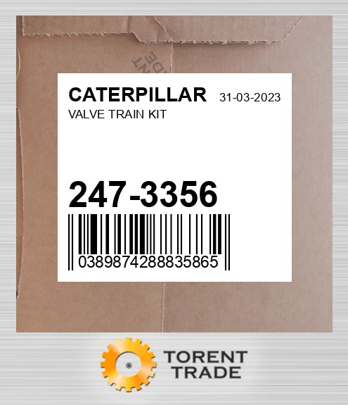 2473356 Комплект клапанного механізму CATERPILLAR NEW AFTERMARKET