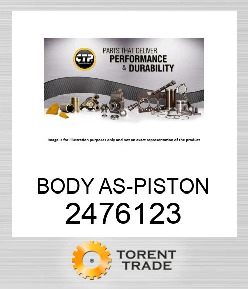 2476123 Збірка корпусу поршня CATERPILLAR