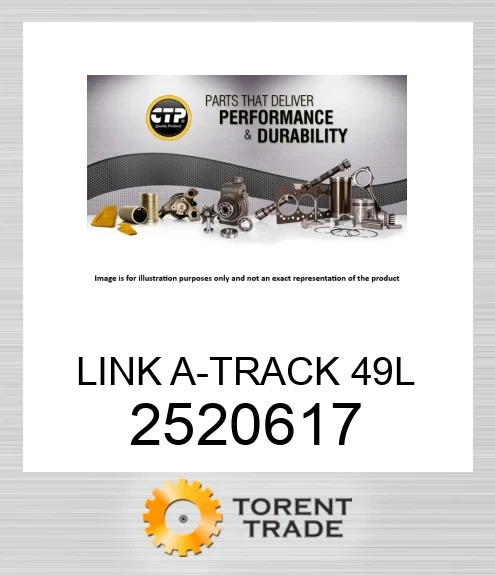 2520617 З'єднання A гусениці 49L CATERPILLAR
