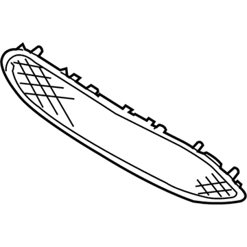 BG1Z-13405-A Решітка радіатора
