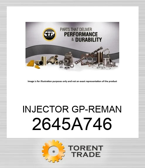 2645A746 Група інжектора відновлена CATERPILLAR
