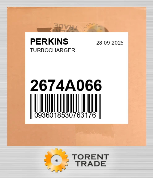 2674A066 Турбонагнітач PERKINS NEW AFTERMARKET