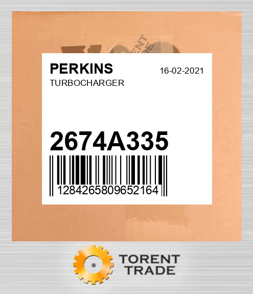 2674A335 Турбонагнітач PERKINS NEW AFTERMARKET