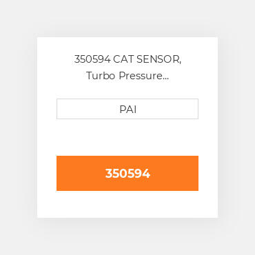 350594 CAT SENSOR, Turbo Pressure Boost(MAP) Датчик