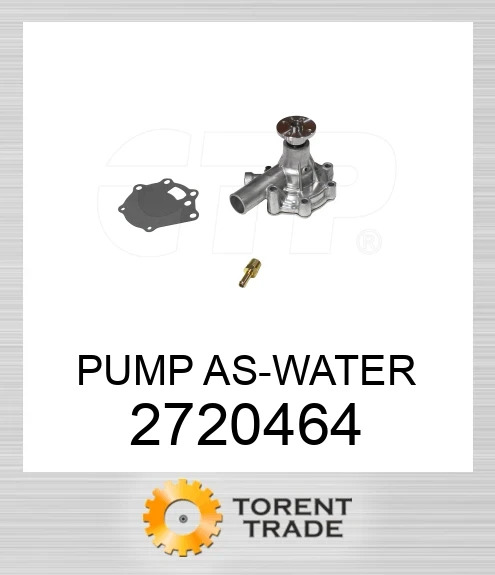 2720464 Збірка водяного насоса CATERPILLAR