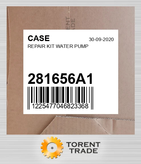 281656A1 REPAIR комплект, Водяний насос CASE NEW AFTERMARKET