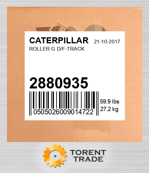 2880935  Група ролика D/F гусениці  CATERPILLAR