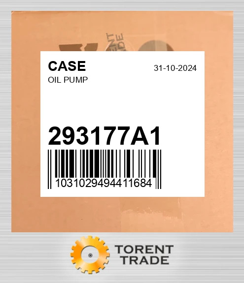 293177A1 Масляний насос CASE NEW AFTERMARKET