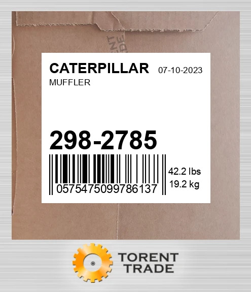 298-2785 ГЛУШНИК CATERPILLAR