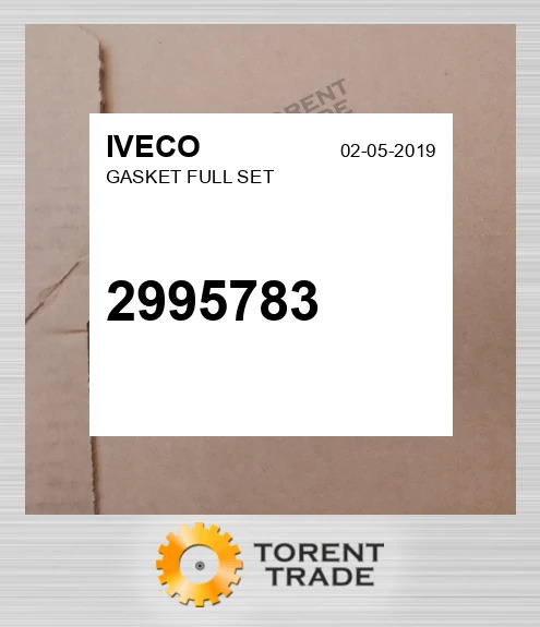 2995783 Повний комплект прокладок IVECO NEW AFTERMARKET