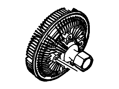 CN1Z-2K004-B Муфта вентилятора в зборі