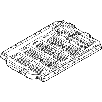 ML3Z-12A699-B Лоток - Акумулятор - Без опори
