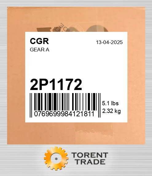 2P1172 Шестерня A CGR