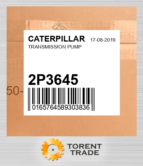 2P3645 Насос трансмісії CATERPILLAR NEW AFTERMARKET