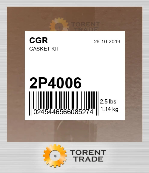 2P4006 Набір прокладок CGR