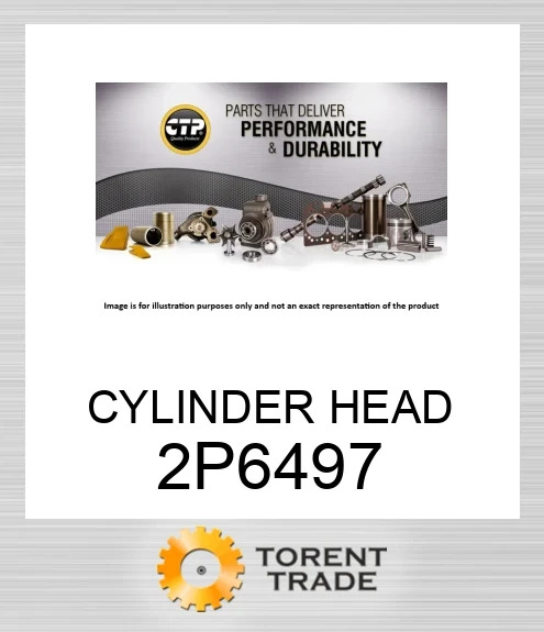2P-6497 Головка циліндра BLUMAQ