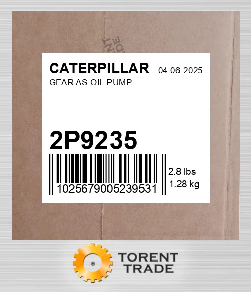 2P9235 Шестерня у складі масляного насоса CATERPILLAR
