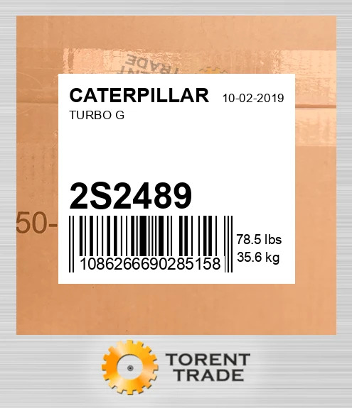 2S2489 ТУРБО G CATERPILLAR