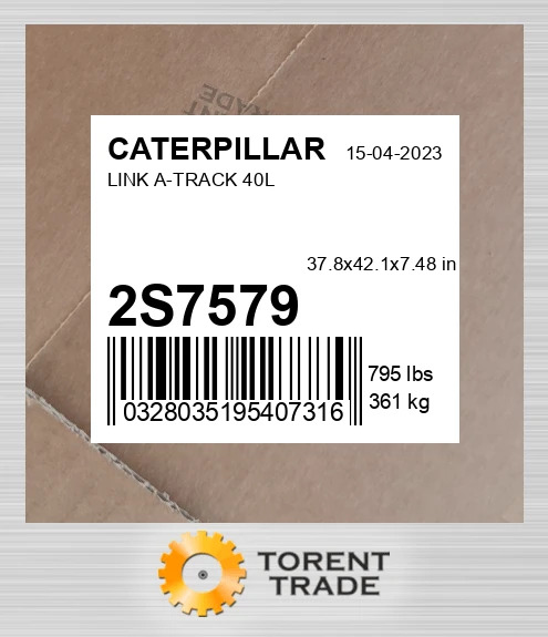 2S7579 З'єднання A гусениці 40L CATERPILLAR