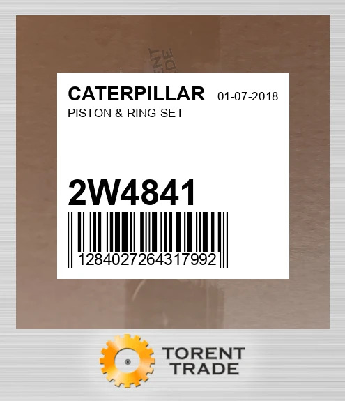 2W4841 Поршень & Комплект кілець CATERPILLAR NEW AFTERMARKET