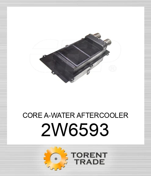 2W6593 Ядро A водяного інтеркулера CATERPILLAR