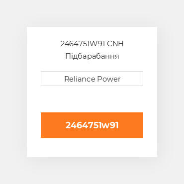 2464751W91 CNH Підбарабання