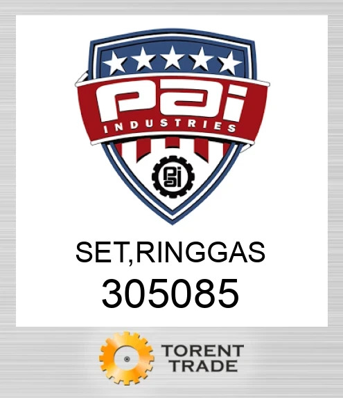 305085 Комплект, ringgas PAI INDUSTRIES
