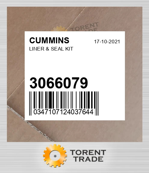 3066079 Комплект гільз та ущільнювачів CUMMINS NEW AFTERMARKET
