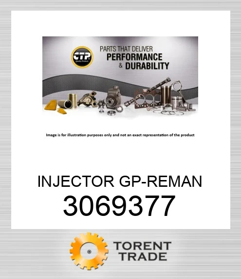 3069377 Група інжектора відновлена CATERPILLAR