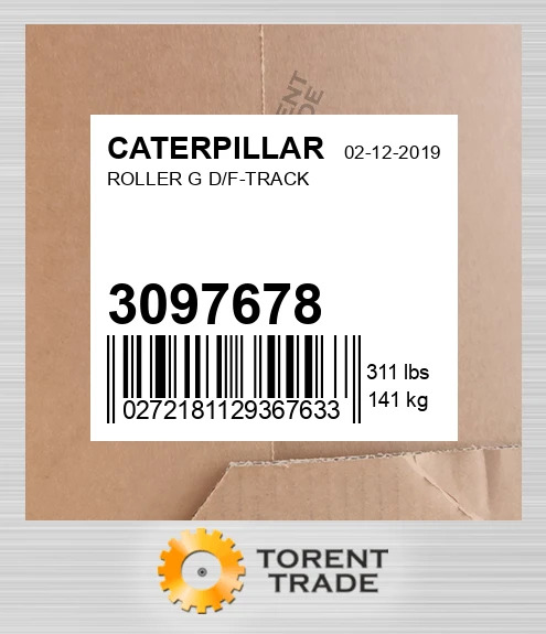 3097678  Група ролика D/F гусениці  CATERPILLAR
