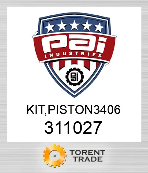 311027 Комплект, поршень 3406 PAI INDUSTRIES