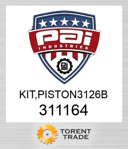 311164 Комплект, piston 3126 b PAI INDUSTRIES