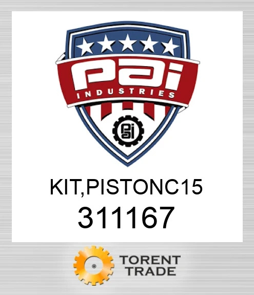 311167 Комплект, pistonc 15 PAI INDUSTRIES