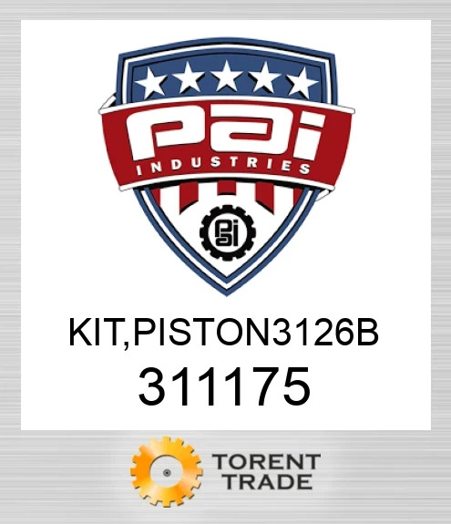 311175 Комплект, piston 3126 b PAI INDUSTRIES