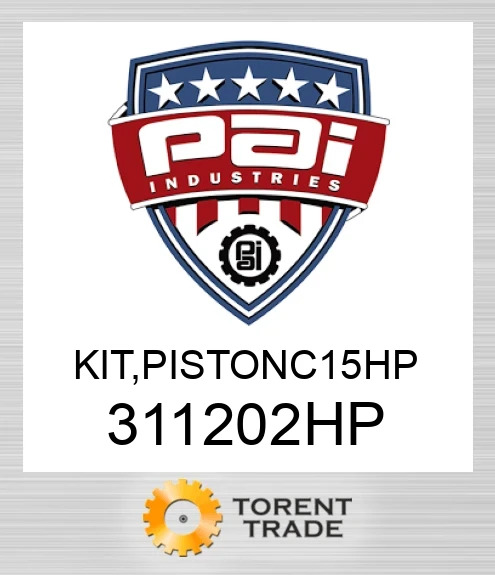 311202HP Комплект, pistonc 15 hp PAI INDUSTRIES