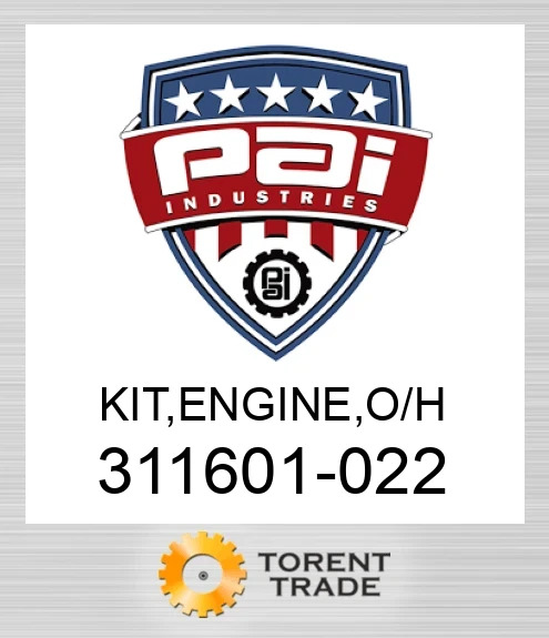 311601-022 Комплект, двигун , капітальний ремонт PAI INDUSTRIES