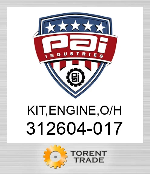 312604-017 Комплект, двигун , капітальний ремонт PAI INDUSTRIES