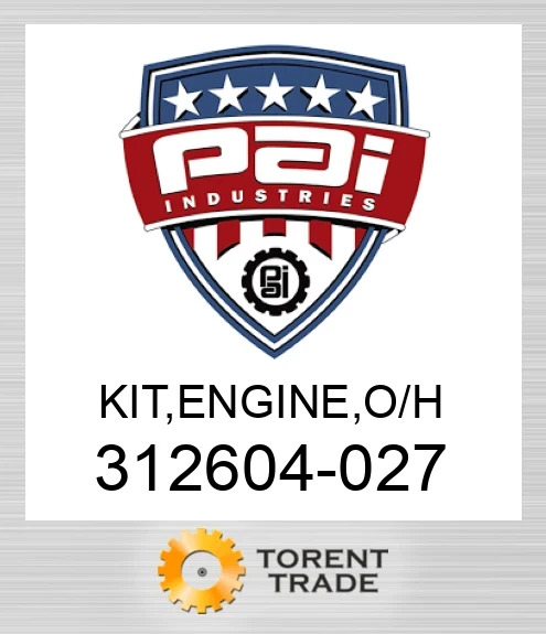 312604-027 Комплект, двигун , капітальний ремонт PAI INDUSTRIES
