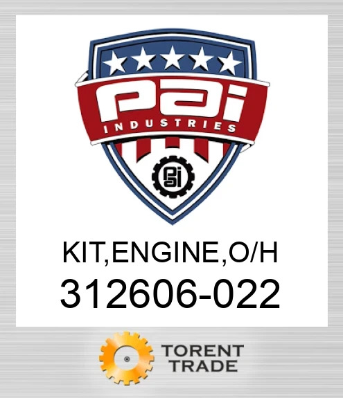 312606-022 Комплект, двигун , капітальний ремонт PAI INDUSTRIES