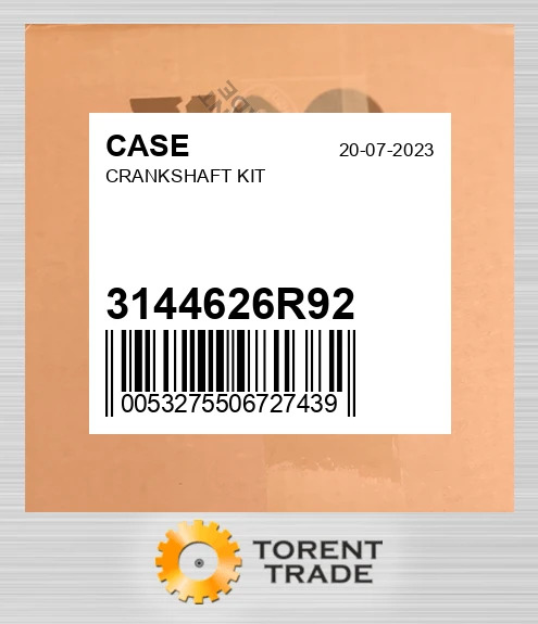 3144626R92 Колінчастий вал комплект CASE NEW AFTERMARKET