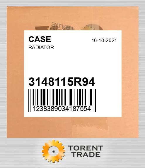 3148115R94 Радіатор CASE NEW AFTERMARKET