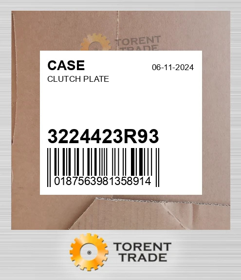 3224423R93 Диск зчеплення CASE NEW AFTERMARKET