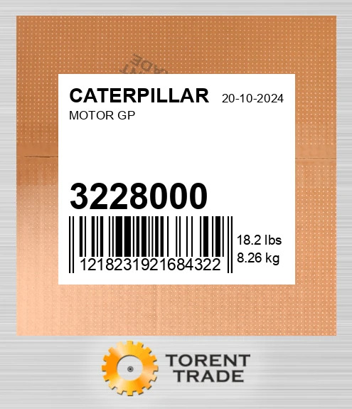 3228000 ДВИГУН GP CATERPILLAR