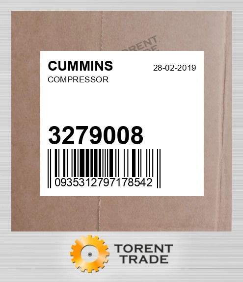 3279008 Компресор CUMMINS NEW AFTERMARKET
