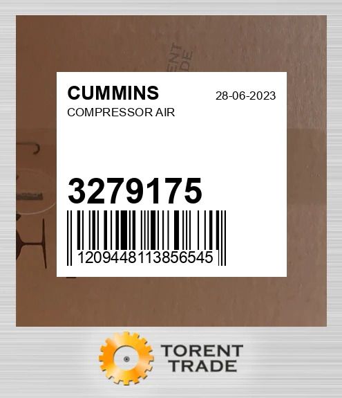 3279175 Компресор, AIR CUMMINS NEW AFTERMARKET