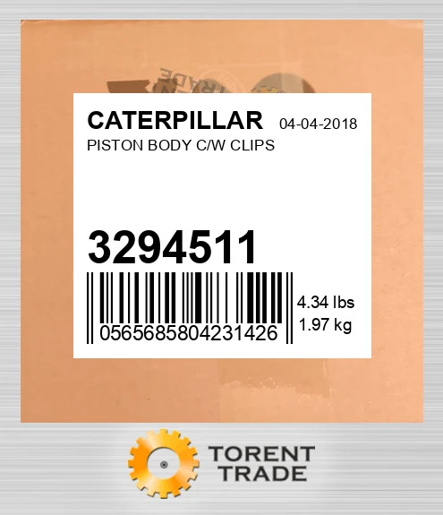 329-4511 Поршень з корпусом і кліпсами CGR NEW AFTERMARKET