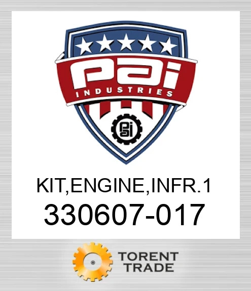 330607-017 Комплект, двигун , infr 1 PAI INDUSTRIES