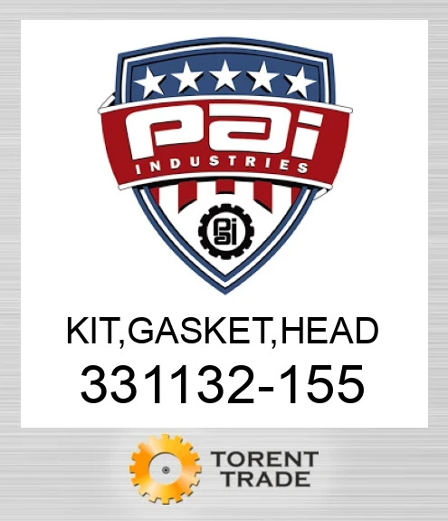 331132-155 Комплект, прокладка, головка PAI INDUSTRIES