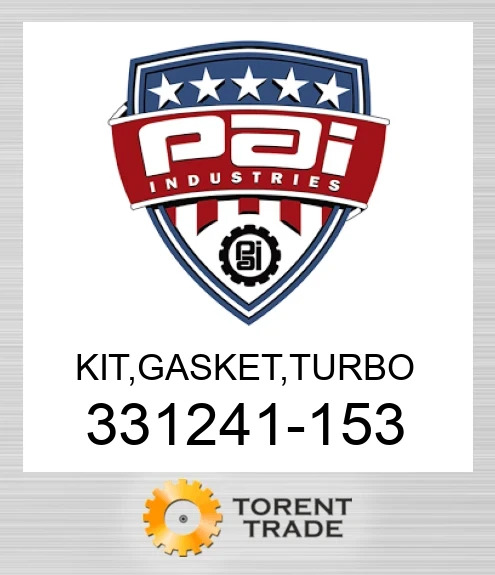 331241-153 Комплект, прокладка, turbo PAI INDUSTRIES