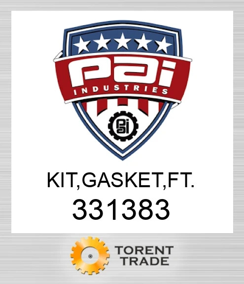 331383 Комплект, прокладка, ft PAI INDUSTRIES